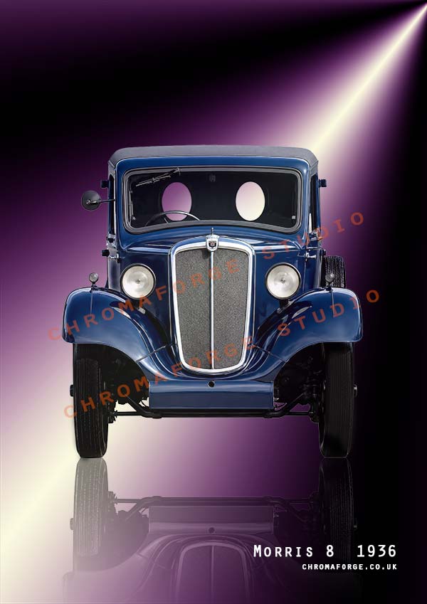 Morris 8 - Classic Car Print