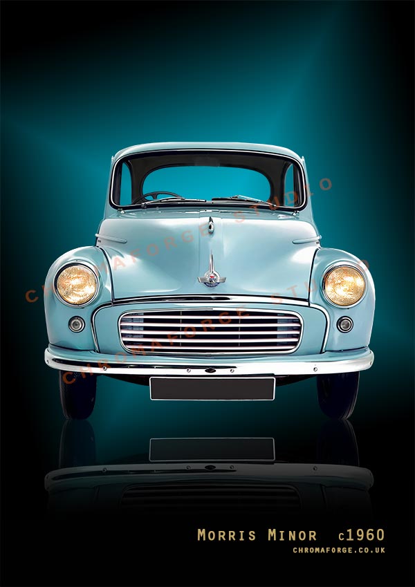 Morris Minor - Classic Car Print