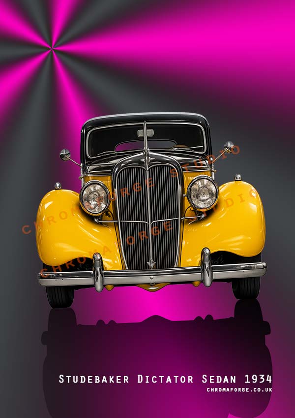 Studebaker Dictator - Classic Car Print