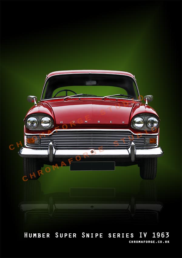 Humber Super Snipe - Classic Car Print